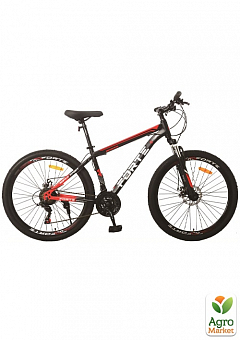 Велосипед FORTE WARRIOR размер рамы 15" размер колес 24" черно-красный (117808)2