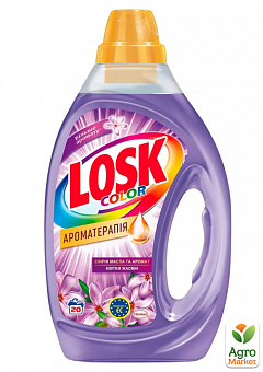 Losk гель для стирки Color Ароматерапия Эфирные масла и Цветок Жасмина 1 л1