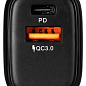 Зарядний пристрій Gelius Pro X-Duo GP-HC014 USB+Type-C QC3.0/PD20W Black купить
