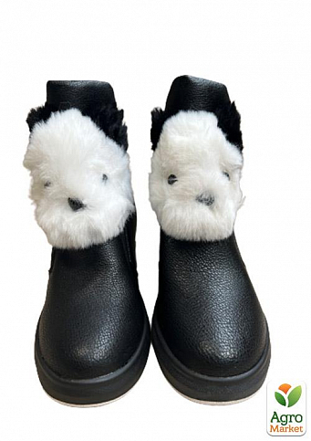 Жіночі зимові черевики DSOHJ8553-1 37 23.5см Чорні - фото 3