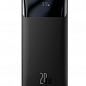 Дополнительный внешний аккумулятор повербанк Baseus Bipow Digital Display Power Bank 20000 mAh 20W черный купить
