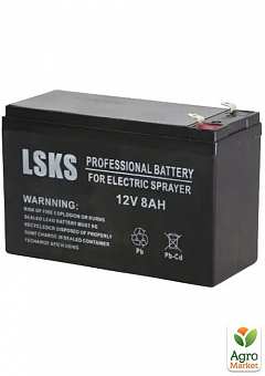 Акумуляторна батарея LSKS 12V 8 А/год для обприскувача1