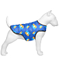 Куртка-накидка для собак WAUDOG Clothes, малюнок "Прапор", M, А 37 см, B 52-62 см, С 37-46 см (504-0229)