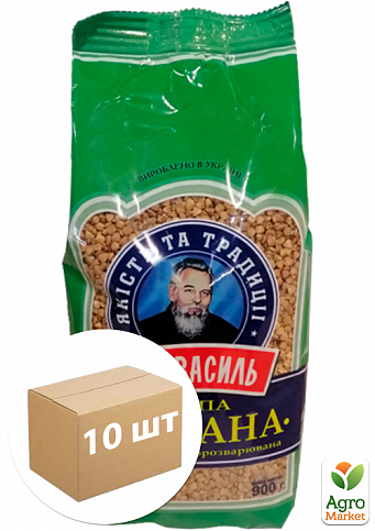 Крупа Гречневая ТМ "Дед Василий" 900г упаковка 10 шт