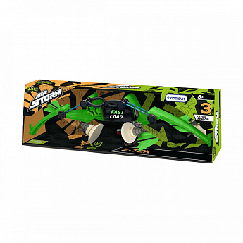 Іграшковий лук серії "Air Storm" - АРБАЛЕТ (зелений, 3 стріли) - фото 2