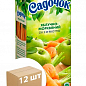 Сік яблучно-морквяний (з м'якоттю) ТМ "Садочок" 0,95л упаковка 12шт