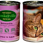 Baskerville Вологий корм для кішок з качкою та індичкою 400 г (5966500)