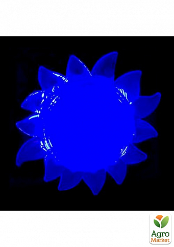 Ночник Lemanso Солнце голубой 4 LED / NL151 (311017) - фото 2