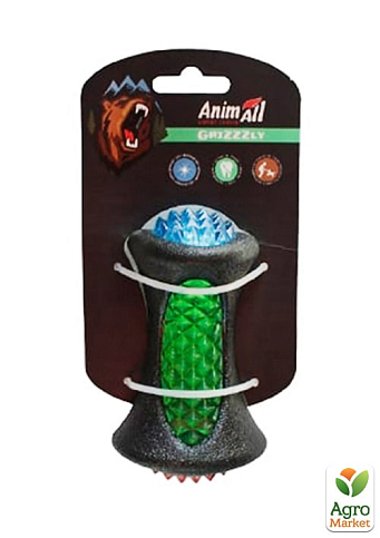 ЭнимАлл GrizZzly Игрушка для собак кость LED (0196590)