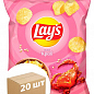 Картофельные чипсы (Краб) ТМ "Lay`s" 133г упаковка 20шт