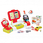 Электронная касса с терминалом, весами и аксессуарами, красная, 3+ Smoby Toys