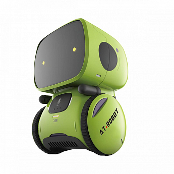 Интерактивный робот с голосовым управлением – AT-ROBOT (зелёный)