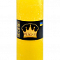 Свічка "Рустик" циліндр (діаметр 7 см * 70 годин) жовта