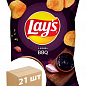 Картопляні чіпси (Барбекю) Poland ТМ "Lay's" 140г упаковка 21шт