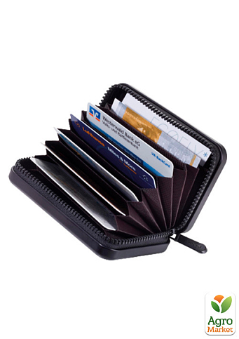 Футляр Troika для кредитних карток із захистом, чорний (CCC04/BK) - фото 2