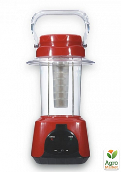Аккумуляторный фонарь TL5  DC  красный  24 LED (12640)1