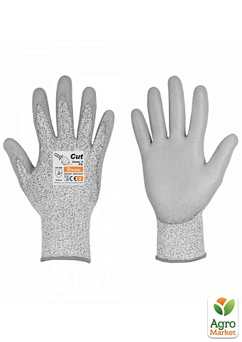 Перчатки с защитой от порезов, полиуретан CUT COVER 3, размер 7, Bradas RWCC3PU7 - фото 2