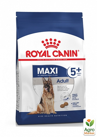 Royal Canin Maxi Adult 5+   Сухой корм для взрослых собак крупных размеров в возрасте от 5 лет 15 кг (4023160)