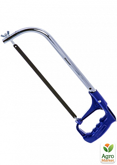 Ножівка по металу з металевою ручкою, рег. рамка для полотен 250 і 300мм СТАНДАРТ HSA25302