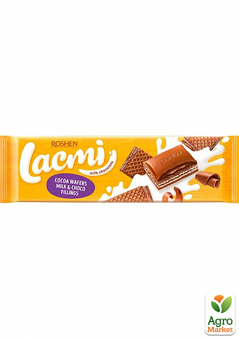 Шоколад (вафлі) какао ТМ "Lacmi" 265г упаковка 12шт - фото 2