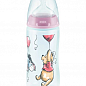 Бутылочка DISWIN пластик 300 мл NUK / соска силиконовая 0-6 месяцев Винни розовый