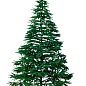 Новогодняя елка искусственная "Альпийская" высота 150см (пышная, зеленая) Праздничная красавица!