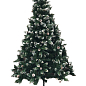 Новогодняя елка искусственная "Элит Калина с шишками" высота 150см (пышная, зеленая) Праздничная красавица! купить