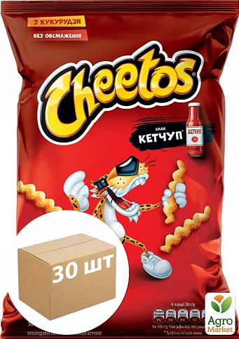 Палички (Кетчуп) ТМ "Cheetos" 50г 30шт