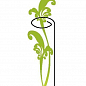 Опора для растений ТМ "ORANGERIE" тип G (зеленый цвет, высота 800 мм, кольцо 50 мм, диаметр проволки 4 мм)