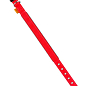 Нашийник "Dog Extremе" з нейлону, подвійний зі світловідбиваючою вставкою (ширина 40мм, довжина 46-58см) червоний (64483)  купить