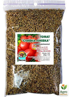 Томат "Сливка-ленивка" ТМ "Весна" 100г12