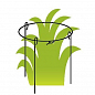 Опора для рослин ТМ "ORANGERIE" тип Ri (зелений колір, висота 600 мм, кільце 200 мм, діаметр дроту 4/3 мм)
