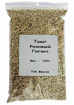 Томат "Рожевий гігант" ТМ "Весна" 100г19