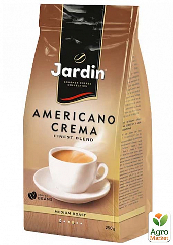 Кофе зерно Американо крэма ТМ "Jardin" 250г