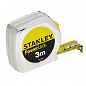 Рулетка измерительная STANLEY "Powerlock®", 3м х 19 мм в хромированном пластмассовом корпусе. 0-33-041 ТМ STANLEY