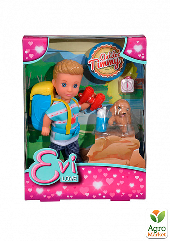 Кукольный набор Тимми "Прогулка с любимцем" с аксессуарами, 3+ Simba Toys