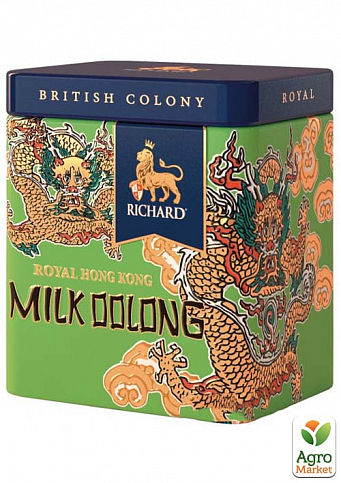 Чай Milk Oolong (железная банка) ТМ "Richard" 50г упаковка 12шт - фото 2