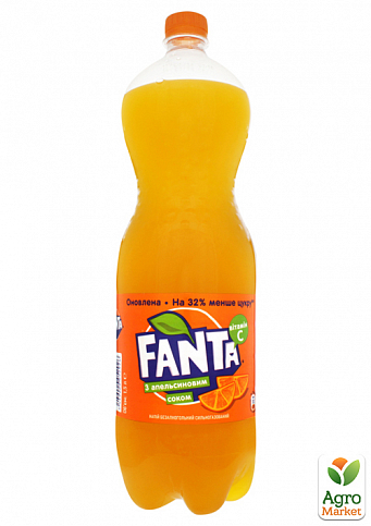 Газований напій (ПЕТ) ТМ "Fanta" Orange 1.5л упаковка 6 шт - фото 2