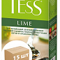 Чай зеленый ТМ "ТЕСС" Lime 90 г упаковка 15 шт