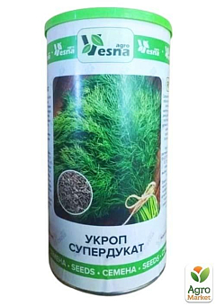 Укроп "Супердукат" (в банке) ТМ "Весна" 400г5