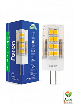 Світлодіодна лампа Feron LB-423 4W 230V G4 4000K2