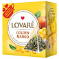 Чай пірамідками "Golden Mango" TM "Lovare" 15 пак. по 2г упаковка 12шт купить
