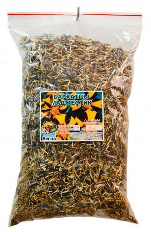 Бархатцы "Маджестик" ТМ "Весна" 100г - фото 2