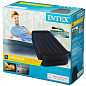 Надувная кровать с встроенным электронасосом односпальная, черная ТМ "Intex" (64122) купить