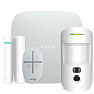 Комплект беспроводной сигнализации Ajax StarterKit Cam Plus white с фотофиксацией тревог