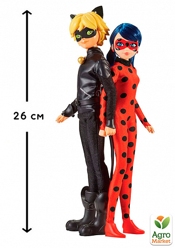 Набор из 2-х  кукол "ЛЕДИ БАГ И СУПЕР-КОТ" S2 – МИССИЯ ВЫПОЛНЕНА (26 cm, с аксес.) - фото 3