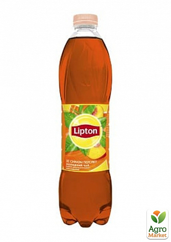 Чорний чай (Персик) ТМ "Lipton" 1,5л упаковка 6шт - фото 2