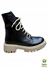Женские ботинки зимние Amir DSO027 36 23см Черные