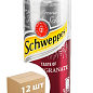 Газированный напиток со вкусом Граната ТМ "Schweppes" 0,33л упаковка 12 шт