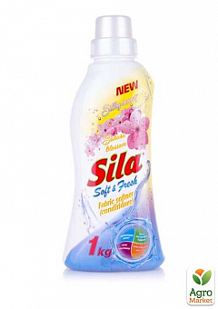 Кондиционер-ополаскиватель для тканей "Sila" Silky sense Сакура 1 л 2